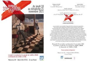Flyer Biennale des Peintres et Sculpteurs